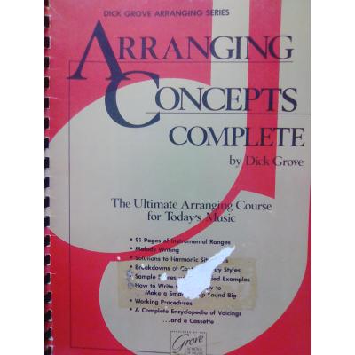 Usato: Dick Grove – Arranging Concepts Complete