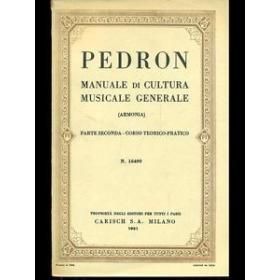 Carlo Pedron - Manuale di Cultura Musicale Generale (Armonia). Vol. 2